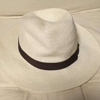 ハット　帽子　白メッシュ　未使用保管品　メンズ　レディース