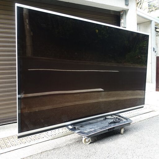 最終値引き！！ドーン！と80インチの大画面！！アクオス AQUOS LC-80XL10 シャープ 大型画面 スタンド付き 2012年製 ジャンク リモコン付き