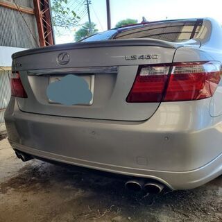 レクサス　LS460　バージョンS　トムスエアロ　マフラー　20インチの画像