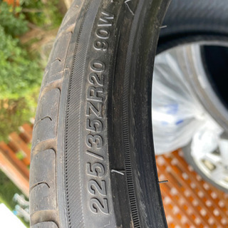 20インチ用タイヤ　2本　バリ溝✨✨の画像