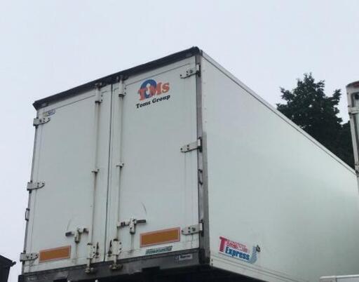 【ワイド幅】保冷コンテナ バイクガレージ 車庫などに 長さ約585cm×幅248cm×高さ255cmくらい 匝瑳市発 配送可