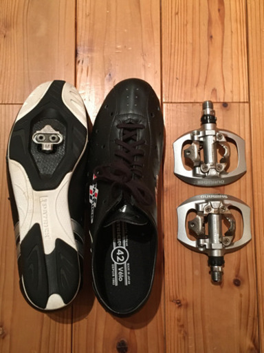 希少！パトリック ビンディングシューズ&片面spd セット