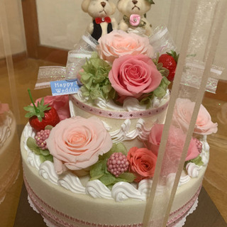 ウェディングケーキの画像