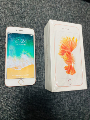 iPhone6s SIMフリー Rose Gold