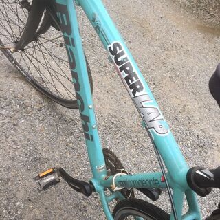 値上げ！！香川県高松発 BIANCHI CAMALEONTE SPORT ビアンキ カメレオンテ スポーツ アルミフレーム クロスバイク 自転車の画像