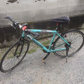 値上げ！！香川県高松発 BIANCHI CAMALEONTE SPORT ビアンキ カメレオンテ スポーツ アルミフレーム クロスバイク 自転車の画像