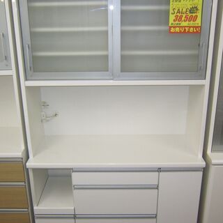 R051 松田家具 食器棚・レンジボード・キッチンボード 幅118cm 美品