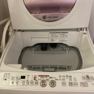 【お譲り先決まりました】ホワイト電気洗濯乾燥機の画像