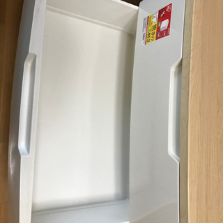【取引先決定】アイリスオーヤマ 衣類収納（木目調・白）の画像