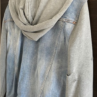 hollisterデニムジャケットの画像