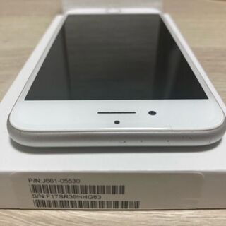 iPhone７　128GB　シルバー  simロック解除済