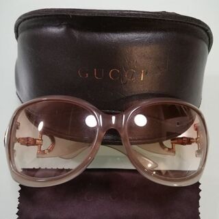 グッチ GUCCIバンブー サングラス (ケースとレンズ拭き付)