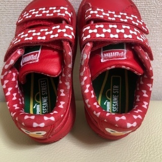 プーマ セサミストリート スニーカー 14センチ シューズ PUMAの画像