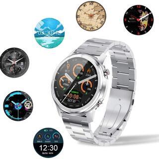 【新品・未使用】スマートウォッチ（ベルト2種類付）の画像