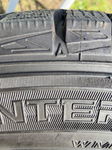 冬用スタッドレス　ROZESTの16インチアルミホイールDUNLOP WINTER MAXX 01 195/60R16 89Q