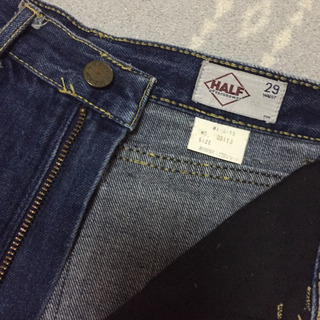 HALF デニム ジーンズ 29 レディースの画像