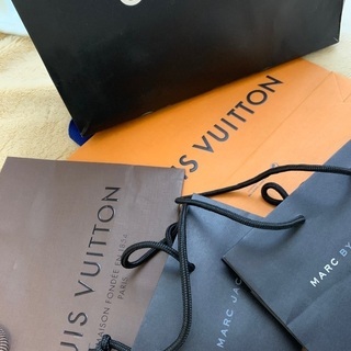 ショップバッグ　セット　HERMES GUCCI VUITTON