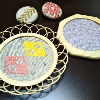 こぎん刺しとおやつの会の画像