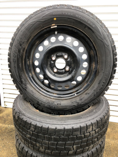 9分山 スタッドレス4本　185/65/15  