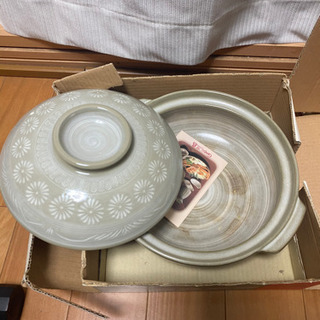 土鍋とカセットガスコンロ