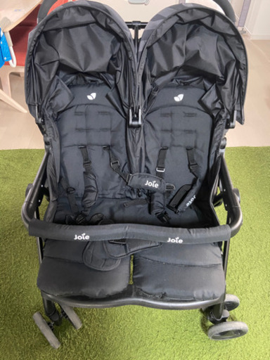 お話中【大幅値下げ13000円】Joie aire twin 双子横型ベビーカー　2人乗り