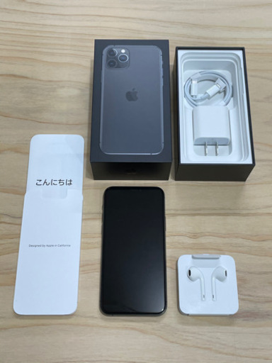 売却済　iPhone11pro 512 中古品　除菌済