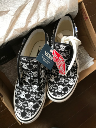 　VANS  スカル柄　ハイカットスニーカー　新品未使用