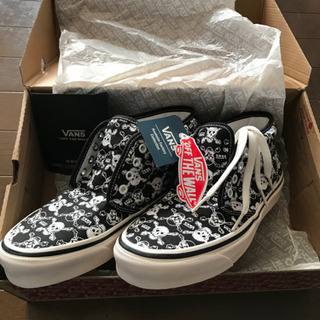 　VANS  スカル柄　ハイカットスニーカー　新品未使用
