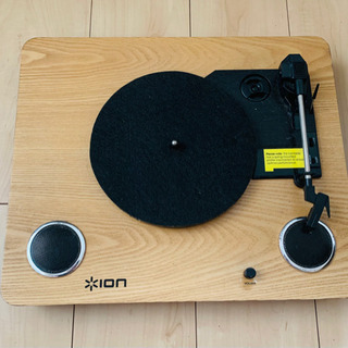 ION レコードプレーヤー譲ります