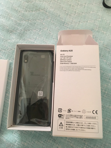 A20 黒 SIMフリー docomo 発送可能 A20 黒 SIMフリー docomo 発送可能