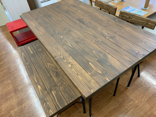 いい味が出てるベンチタイニング4点セットです！