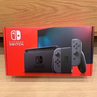 新品未開封 最新版Switch 任天堂スイッチ 本体 グレー ニンテンドー