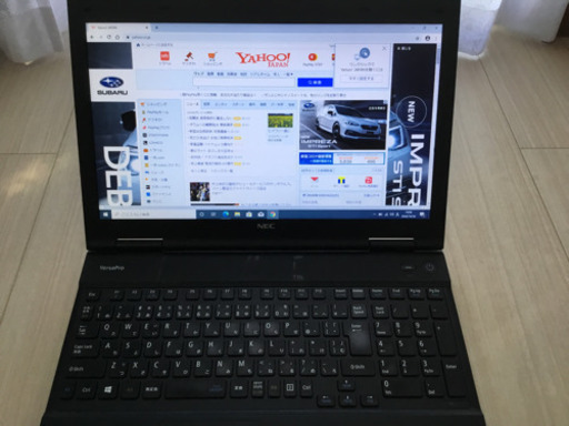  先着順。ノートパソコン●SSD新品 500GB corei5-4210M　VK26TL-J Win10 Pro