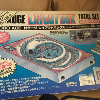Nゲージ レイアウトBOX 鉄道模型ジオラマ 収納ラクラク