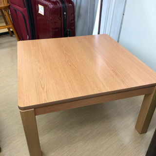 ニトリ☆木目調正方形こたつ☆75×75×高さ40㎝☆動作確認済み
