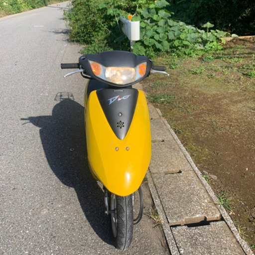 【軽整備済み】後タイヤ新品リアキャリア付き！ホンダディオAF62イエロー 通勤通学に！オイル交換済みシート張り替え！honda dio乗り出し価格