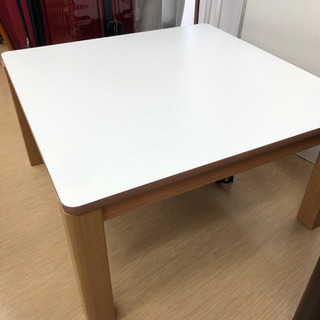ニトリ☆木目調正方形こたつ☆75×75×高さ40㎝☆動作確認済みの画像