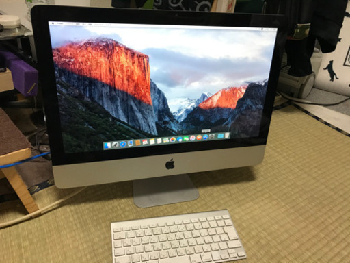 iMac 21.5inch OS X EI Capitan バージョン10.11.6