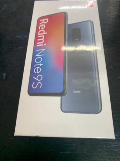 新品  国内シムフリー版 Xiaomi Redmi Note9S 6GB/128GB インターステラーグレー  10/26