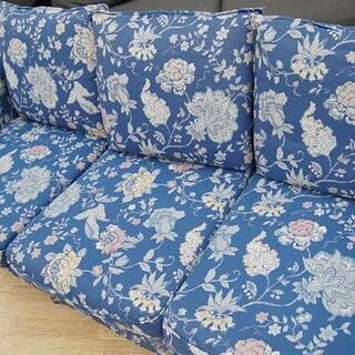 商談中 マルニ 3人掛けソファ 地中海ロイヤルシリーズ ロベールⅡ 布