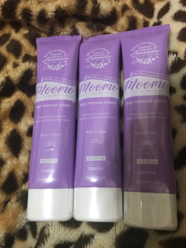 ムーモ脱毛クリーム3本セット