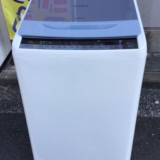 【HITACHI】日立☆8k洗濯機☆BW-V80A☆2017年製☆BEAT WASH/ビートウォッシュ☆美品