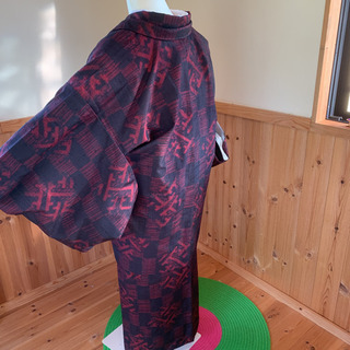 売約済み　　結城紬　アンサンブル