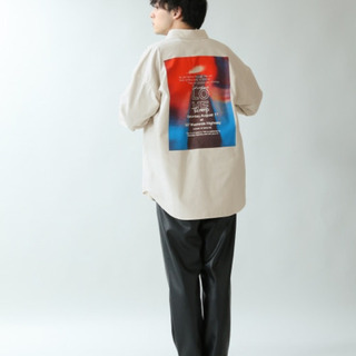 【新品】バックプリントシャツの画像