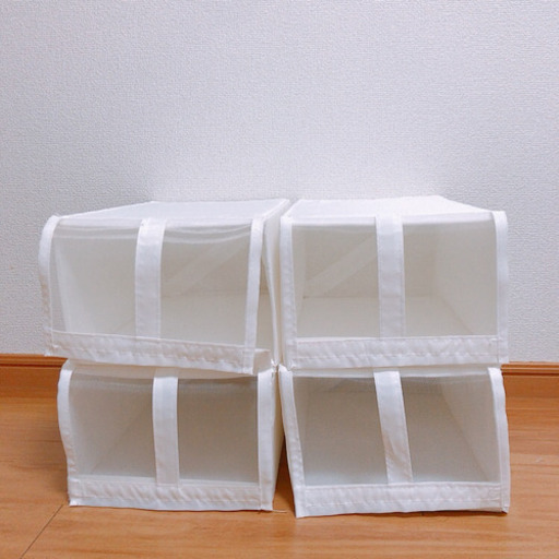 IKEA/イケア  シューズボックス4点セット