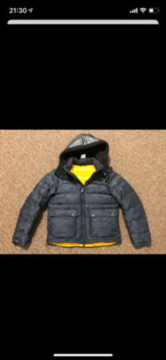 【美品】アルマーニ　ダウン　メンズ　XL