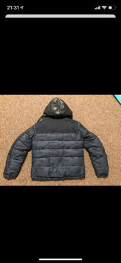【美品】アルマーニ　ダウン　メンズ　XL