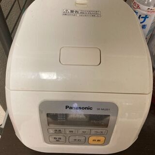 2015年製 panasonic 3合炊き 炊飯器