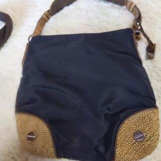 ボルボネーゼ　うずら柄　ショルダーバッグ