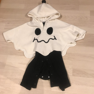 おばけ　ロンパース　ポンチョ　ハロウィン